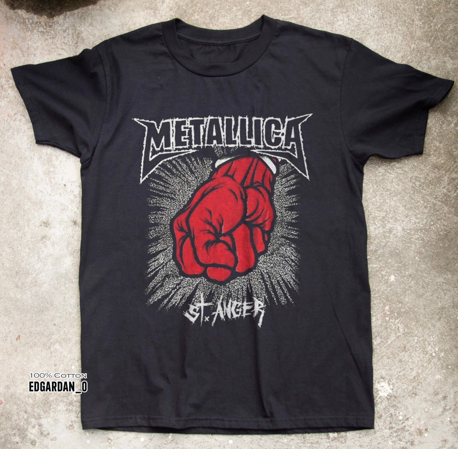 Metallica St Anger 2003 Tour Black Unisex T-shirt Size S-4XL