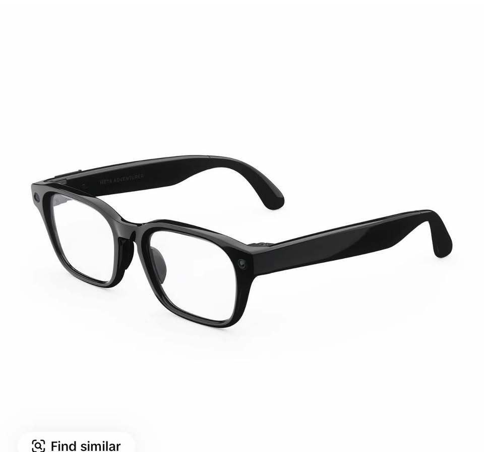 OFFICIAL Meta Adventurer Large Classic Black Clear LensesFree shipping • Usuall