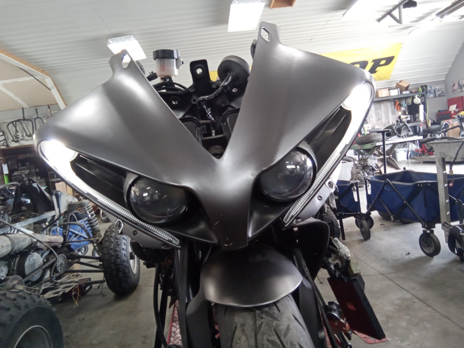 2012-2014 12-14 2013 Yamaha YZF-R1 YZFR1 Front Headlight Head Light Lamp MK-739