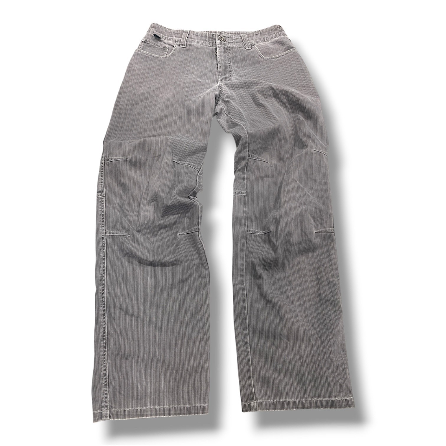 Kuhl Exile Kord Pants Men\'s 32 x 32 Gray Canvas Utility Patina Dye 