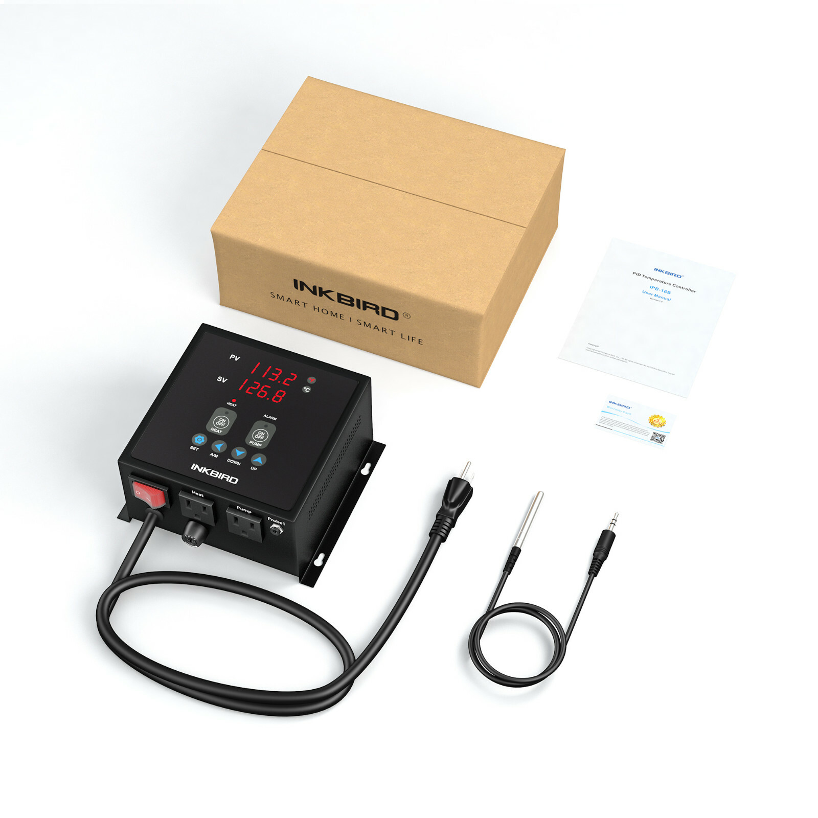 Inkbird PID Temperature Controller Digital Thermostat Beer Brewing Fermantation 