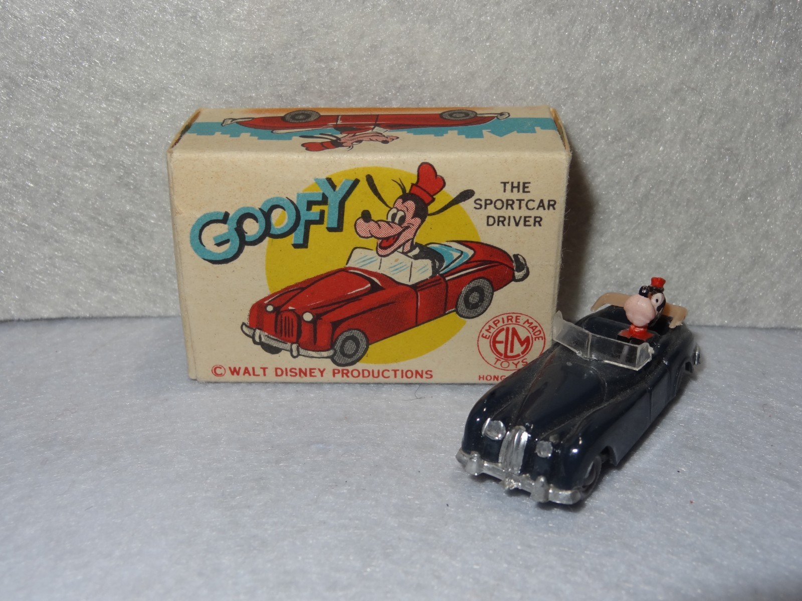 Vintage Disney Goofy Box & Car Vintage Disney Goofy Box & Car