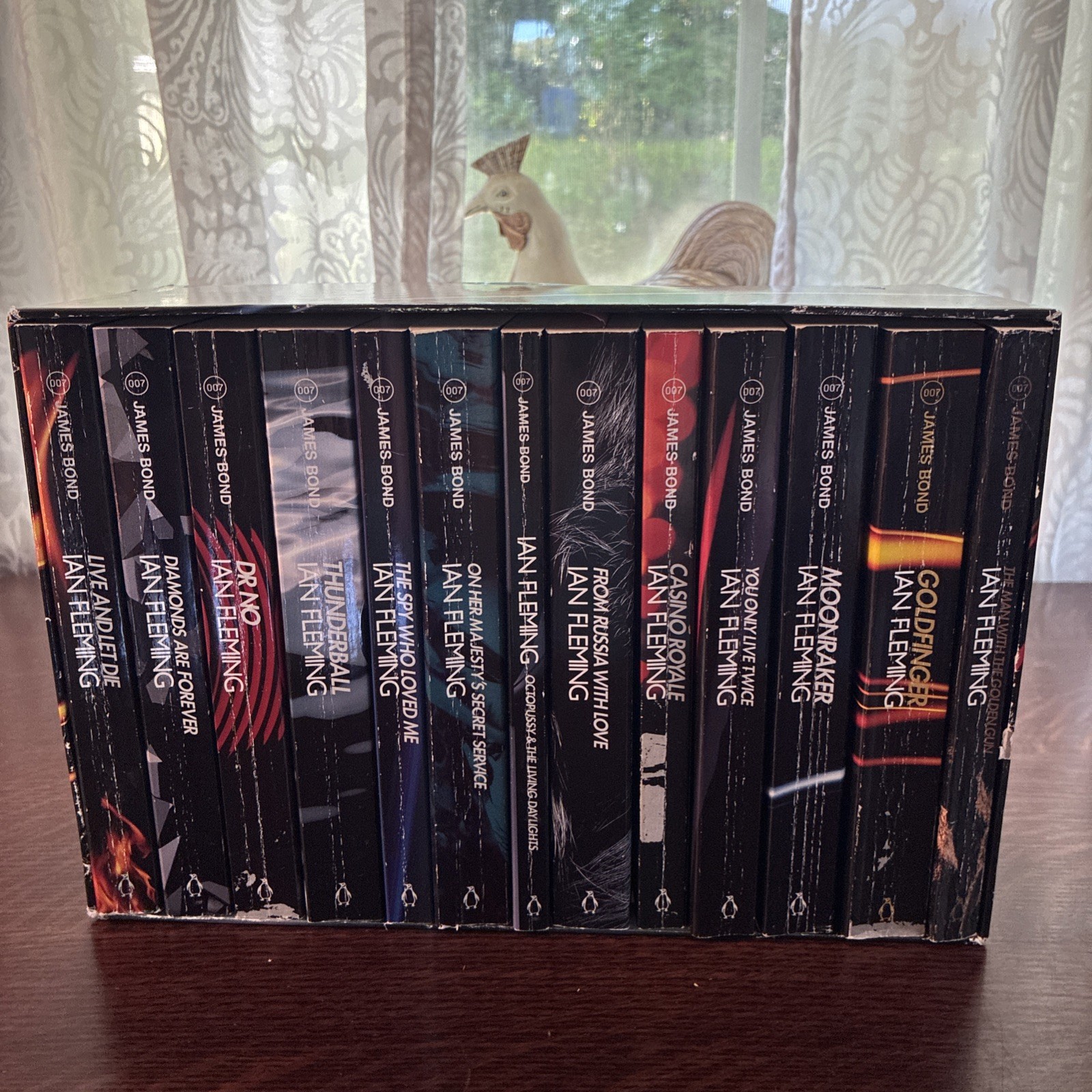 Ian Fleming James Bond  007 Collection 13  Box Set Penguin One book missing