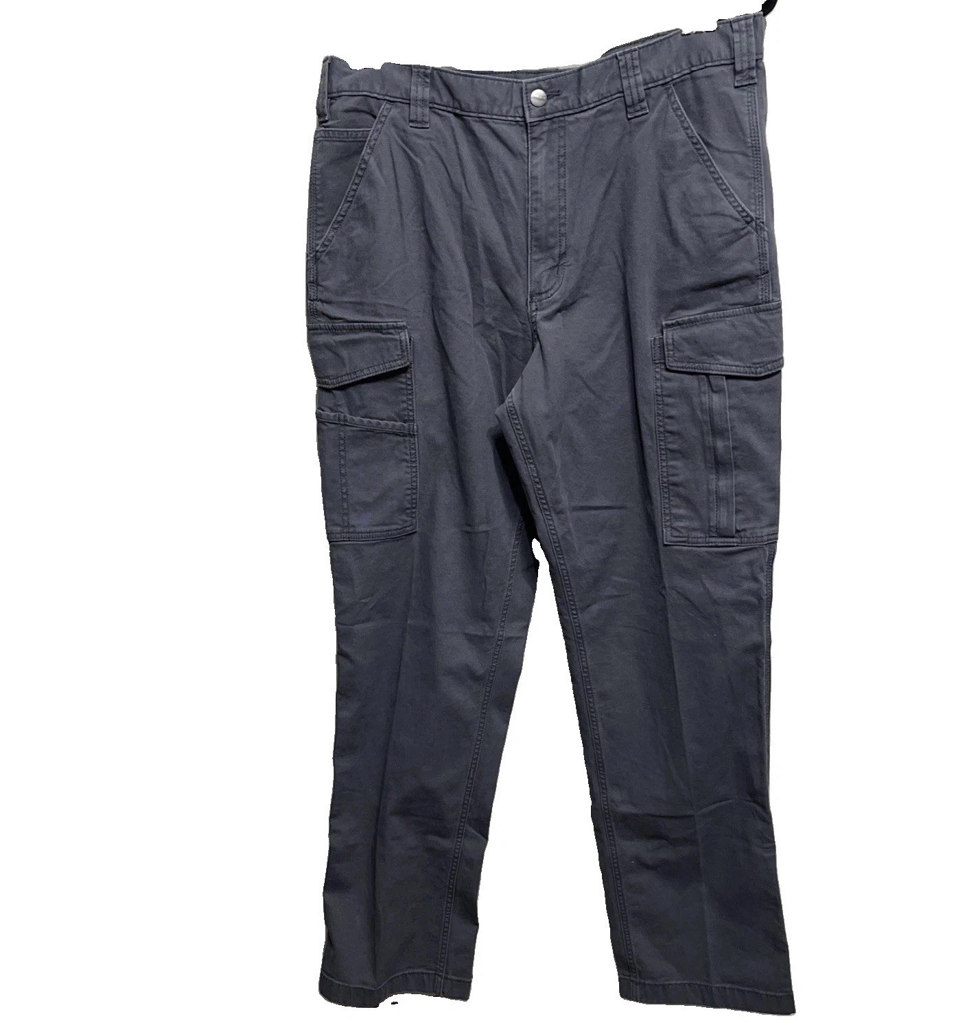 Carhartt Cargo Relax Rugged Fit  Pants Mens Tag:36x34 True Size 36x33)MBN3574)-M