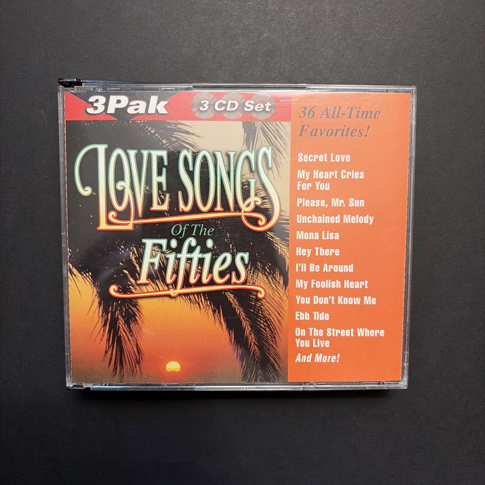 Vintage CD Love Songs of the 50's (3CD's) by Various Artists Box Set