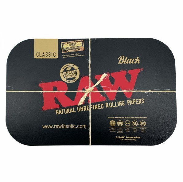 RAW Tray Covers Black Large