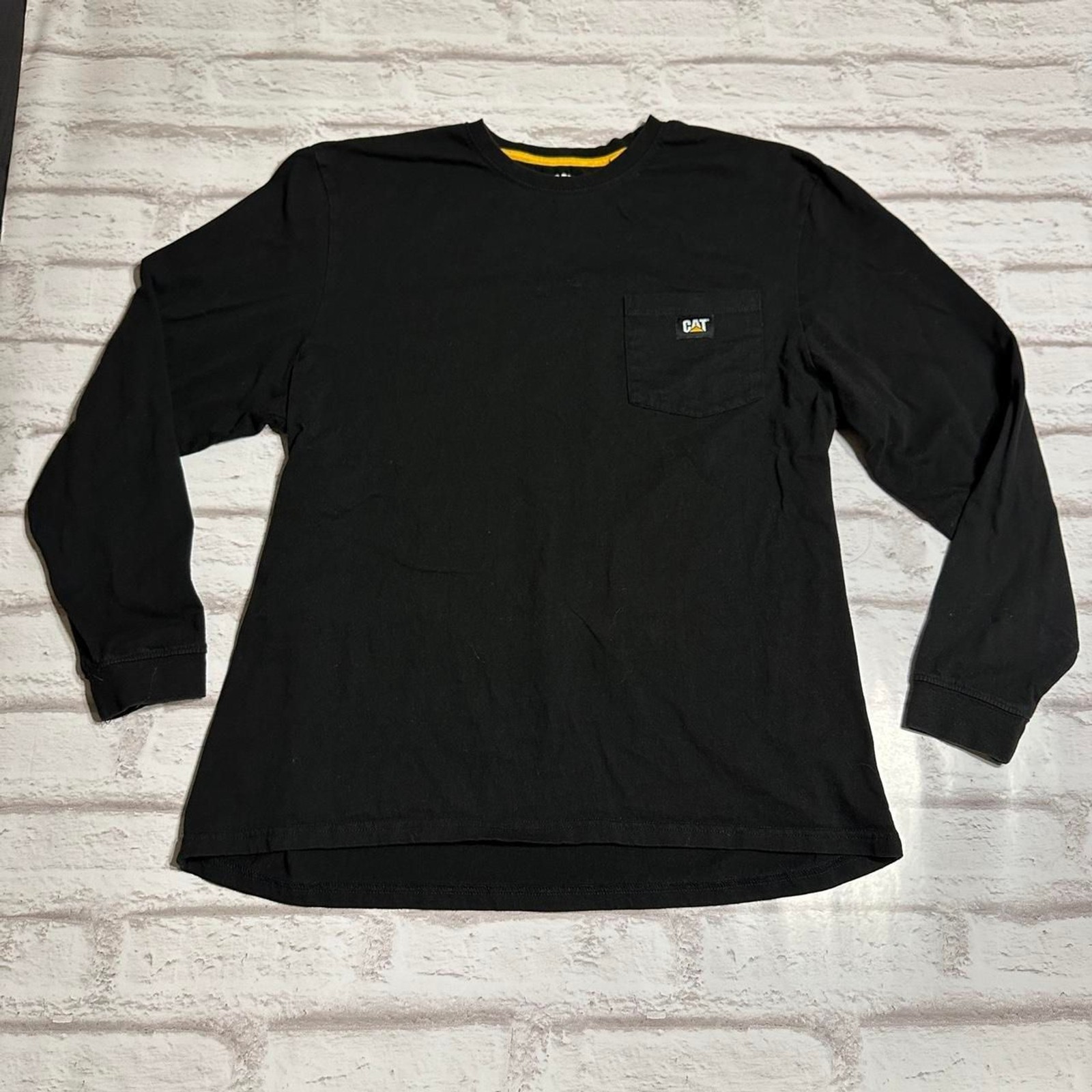 Caterpillar Men\'s Black T-shirt