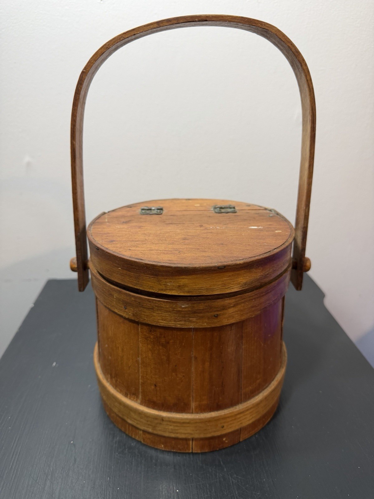 Antique Wooden Firkin 6.5