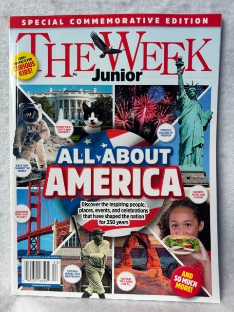 The Week Junior  Magazine US 2026 | ALL ABOUT AMERICA special commemorative ed.