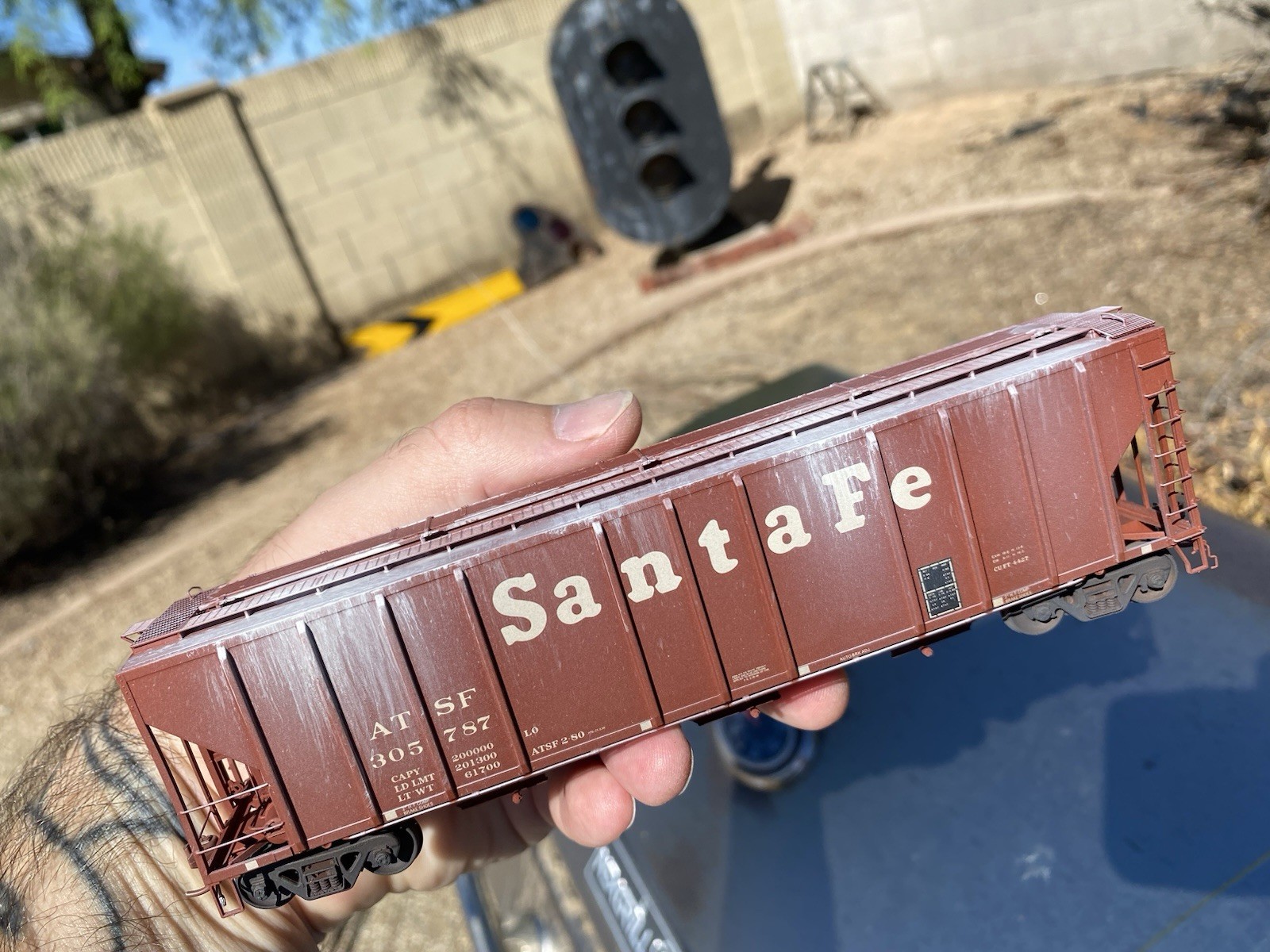 Ho Exactrail ATSF Santa Fe Ps 4427 Weathered