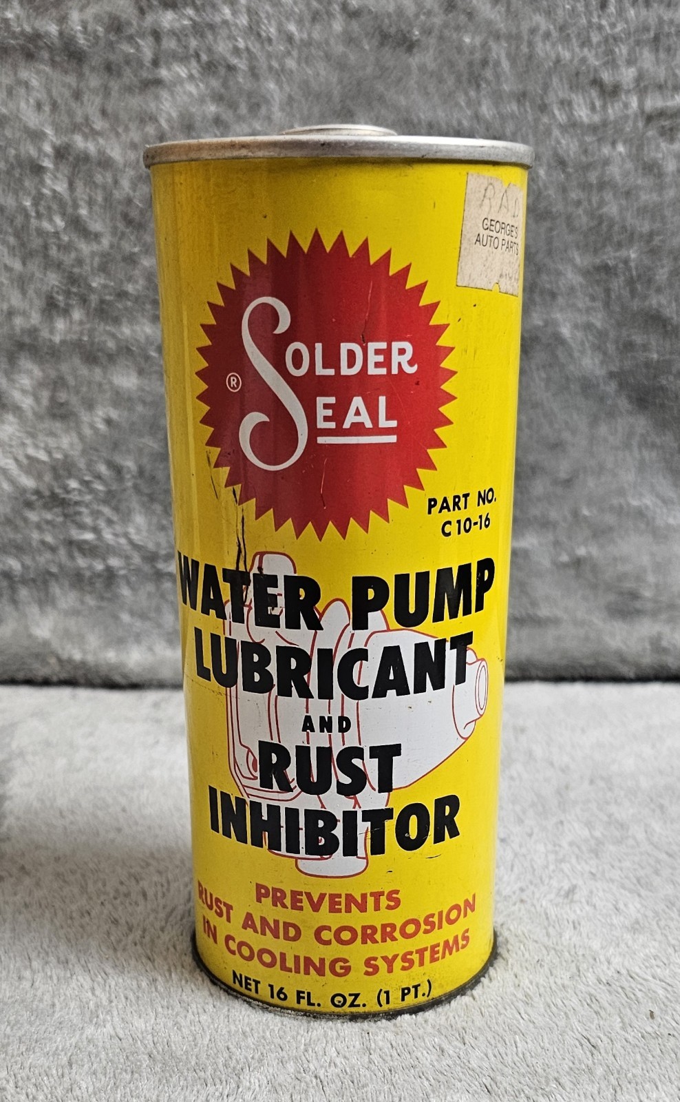 Vintage NOS UNOPENED 15 Oz Solder Seal Water Pump Lubricant Full Excellent Vintage NOS UNOPENED 15 Oz Solder Seal Water Pump Lubricant Full Excellent