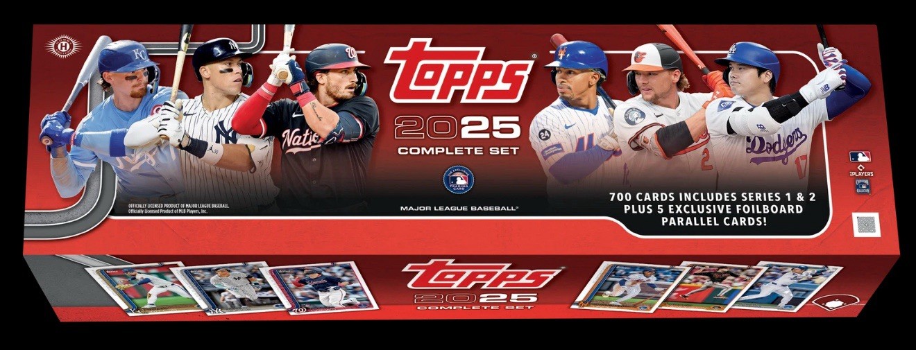 2025 Topps Baseball Complete Factory Set Hobby Edition Box (700 cards) Sealed