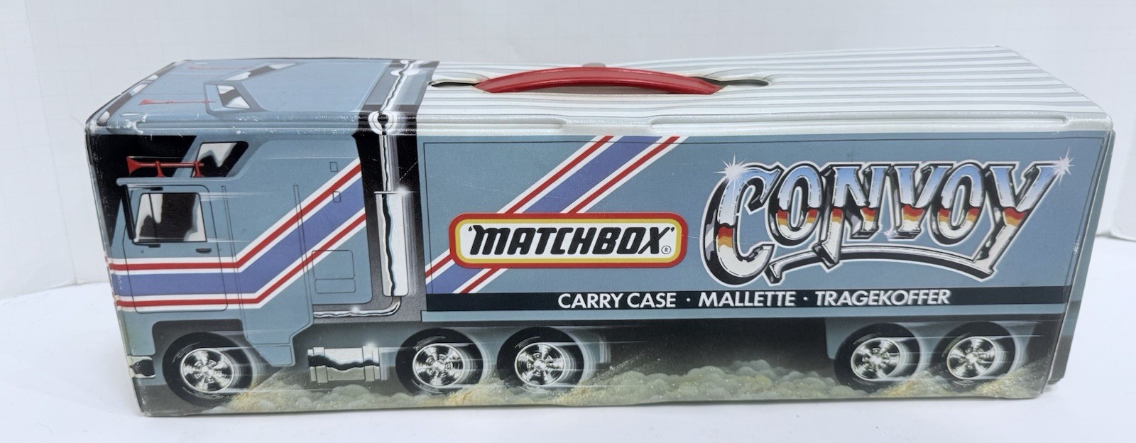 Vintage Matchbox Convoy Truck Carry Case W/ Plastic Insert 1983 Vintage Matchbox Convoy Truck Carry Case W/ Plastic Insert 1983