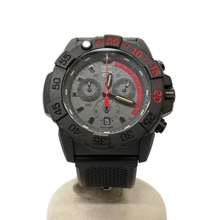 Luminox 3580-1GBq Navy SEAL Chronograph Good Quartz CARBONOX 200m Black Dial