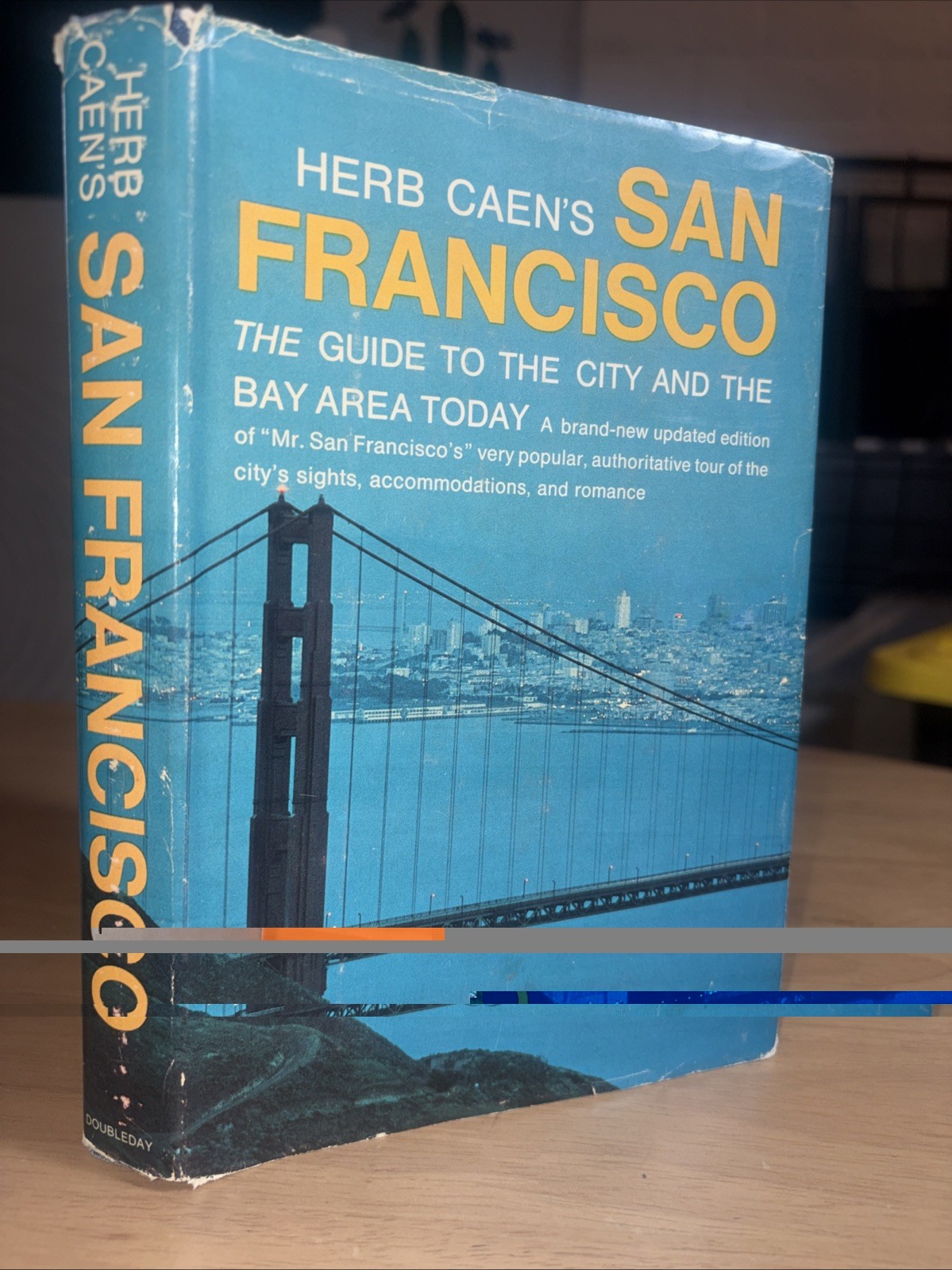 Herb Caen\'s San Francisco Guide City Bay Area 1965 1st Edition Thus NF in G DJ