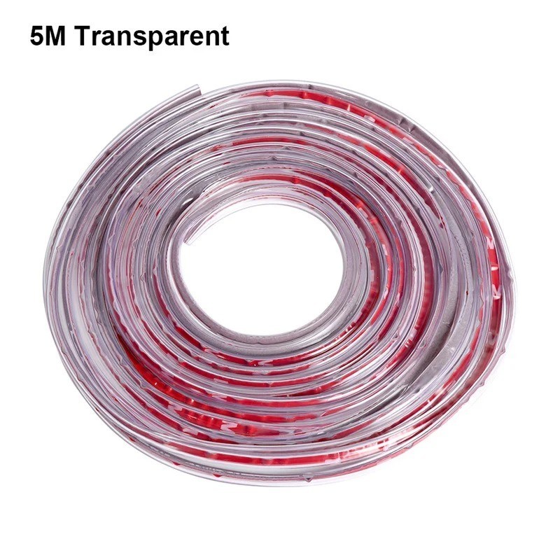 Car Door Edge Protector 5M Rubber Scratch Guard Trim Moulding Strip Universal
