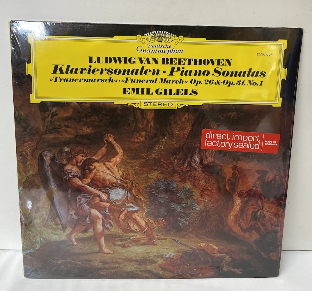 Ludwig Van Beethoven Viny Album DG Klasviersonaten- Piano Sonatas Sealed Ludwig Van Beethoven Viny Album DG Klasviersonaten- Piano Sonatas Sealed
