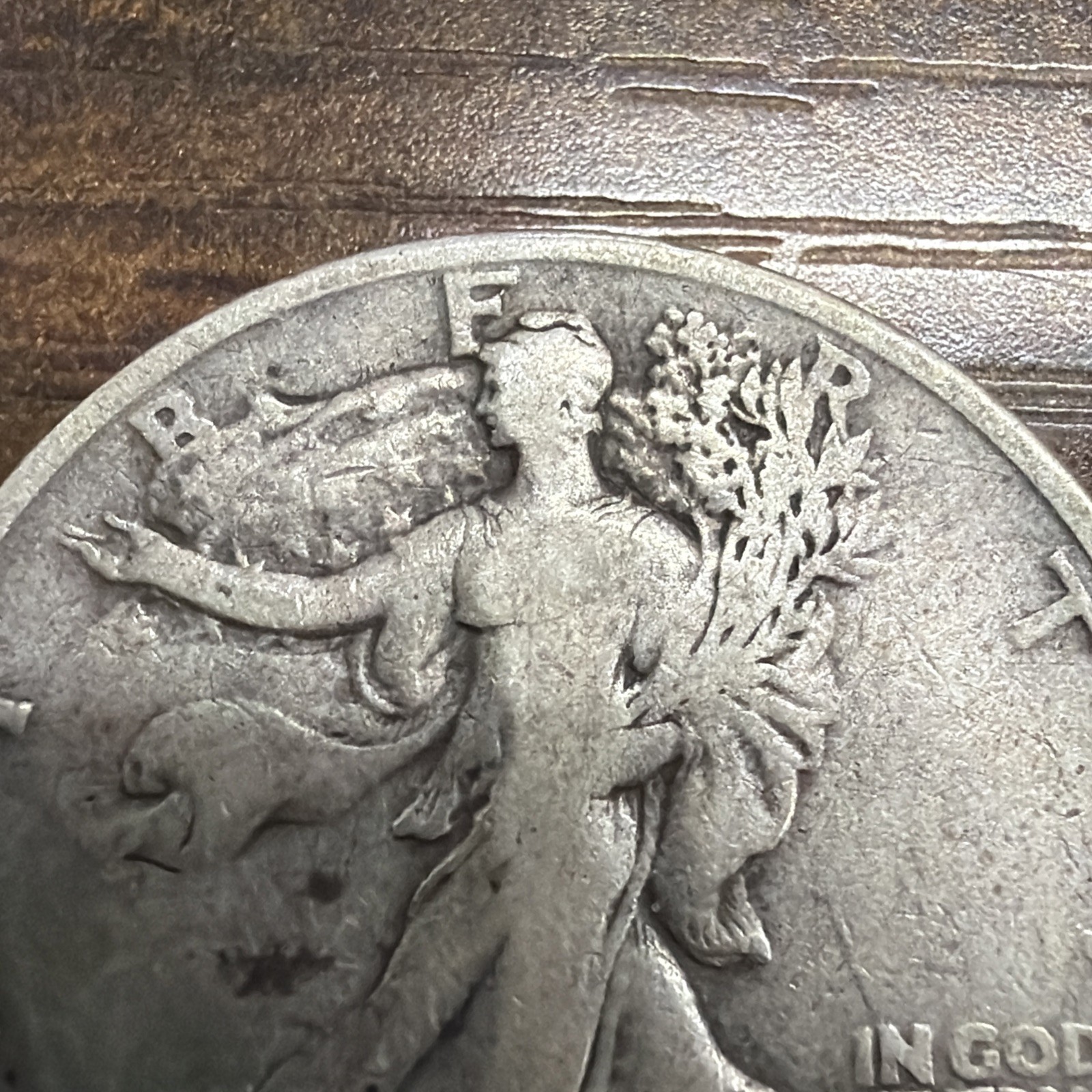 1944-D Walking Liberty Half Dollar Actual Coin Great Details 1944-D Walking Liberty Half Dollar Actual Coin Great Details