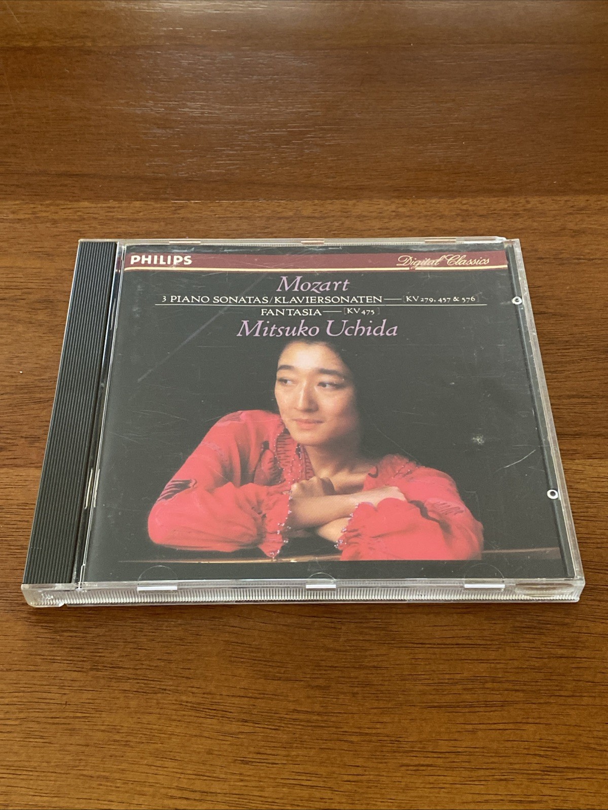 Mozart: 3 Piano Sonatas, KV 279, 457 & 576; Fantasia KV 475 VGC Free Fast Post