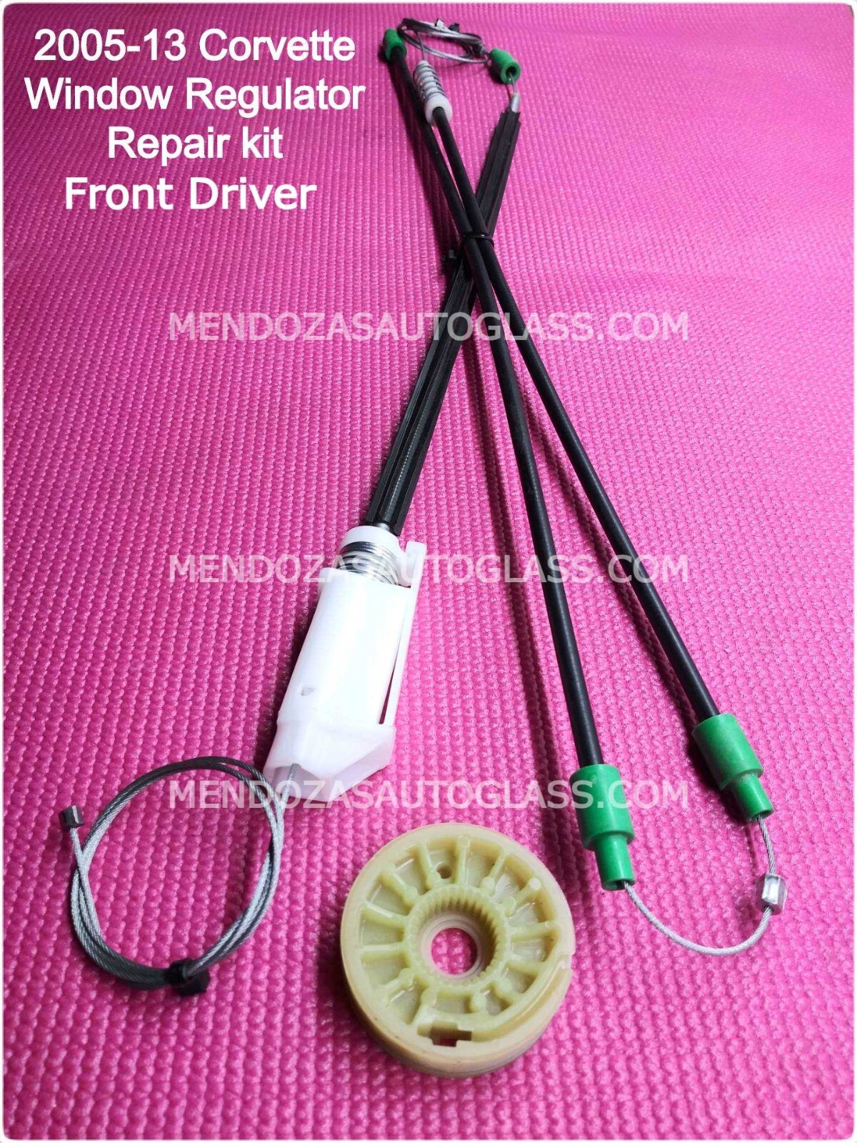 2005-13 Corvette C6 Window Regulator Repair Kit Fits Front Driver 2005-13 Corvette C6 Window Regulator Repair Kit Fits Front Driver