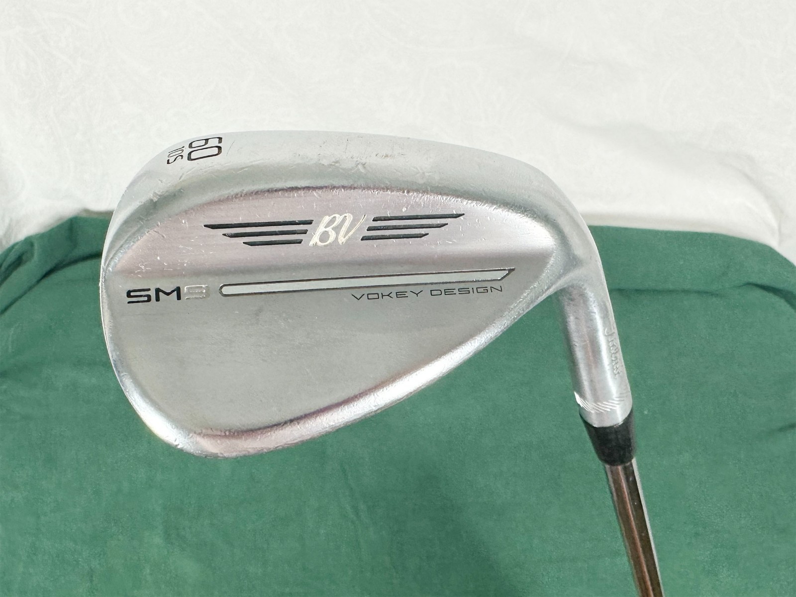 RH TITLEIST VOKEY SM9 60° 10 S Grind Wedge TOUR CHROME SM9 Wedge Flex 35.5\
