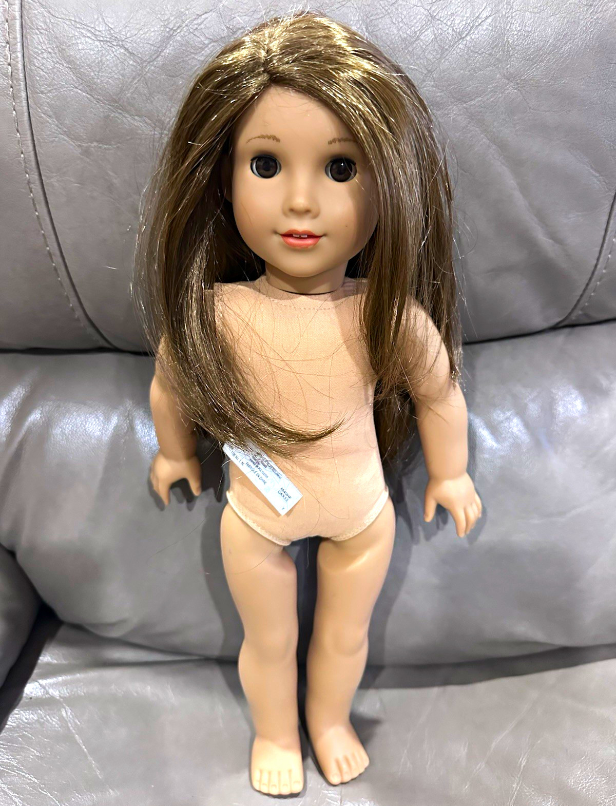 American Girl Truly Me 18 in Doll Light Brown Straight Hair Brown Eyes Soft Body