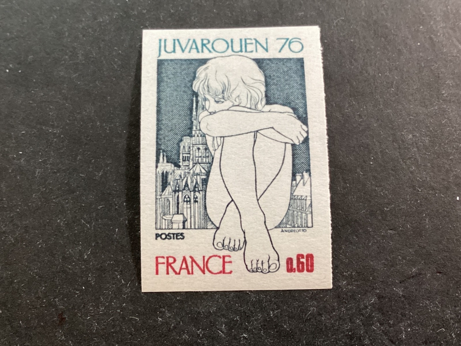ICOLLECTZONE France 1477 Imperf XF NH Castles  (1)
