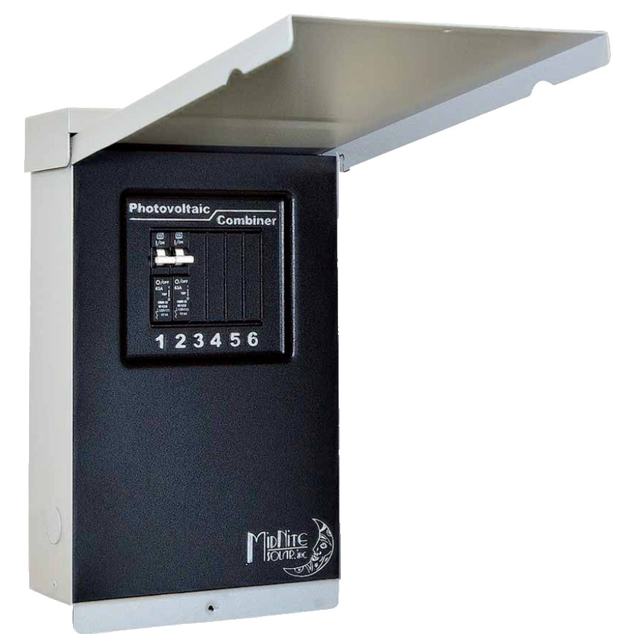 Midnite Solar PV6 Enclosure Combiner Breaker Box (Box Only) MNPV6 Solar & Wind