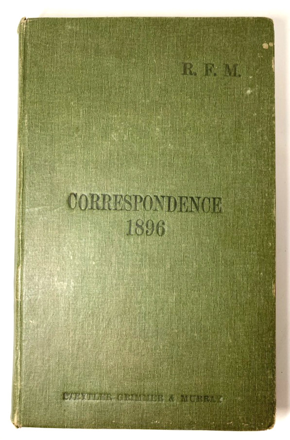 1896 JAMESON RAID J.B. ROBINSON SOUTH AFRICA MINING CORRESPONDENCE ARCHIVE 416pp