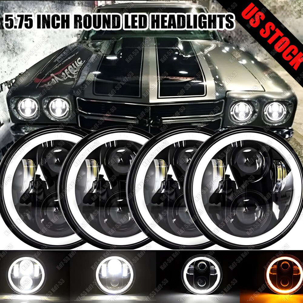 For 1964-1970 Chevy Chevelle  4PCS 5.75