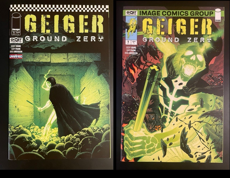GEIGER GROUND ZERO #1 COVER A & B NM MARVEL HOMAGE VARIANT IMAGE 2023 Low Print GEIGER GROUND ZERO #1 COVER A & B NM MARVEL HOMAGE VARIANT IMAGE 2023 Low Print