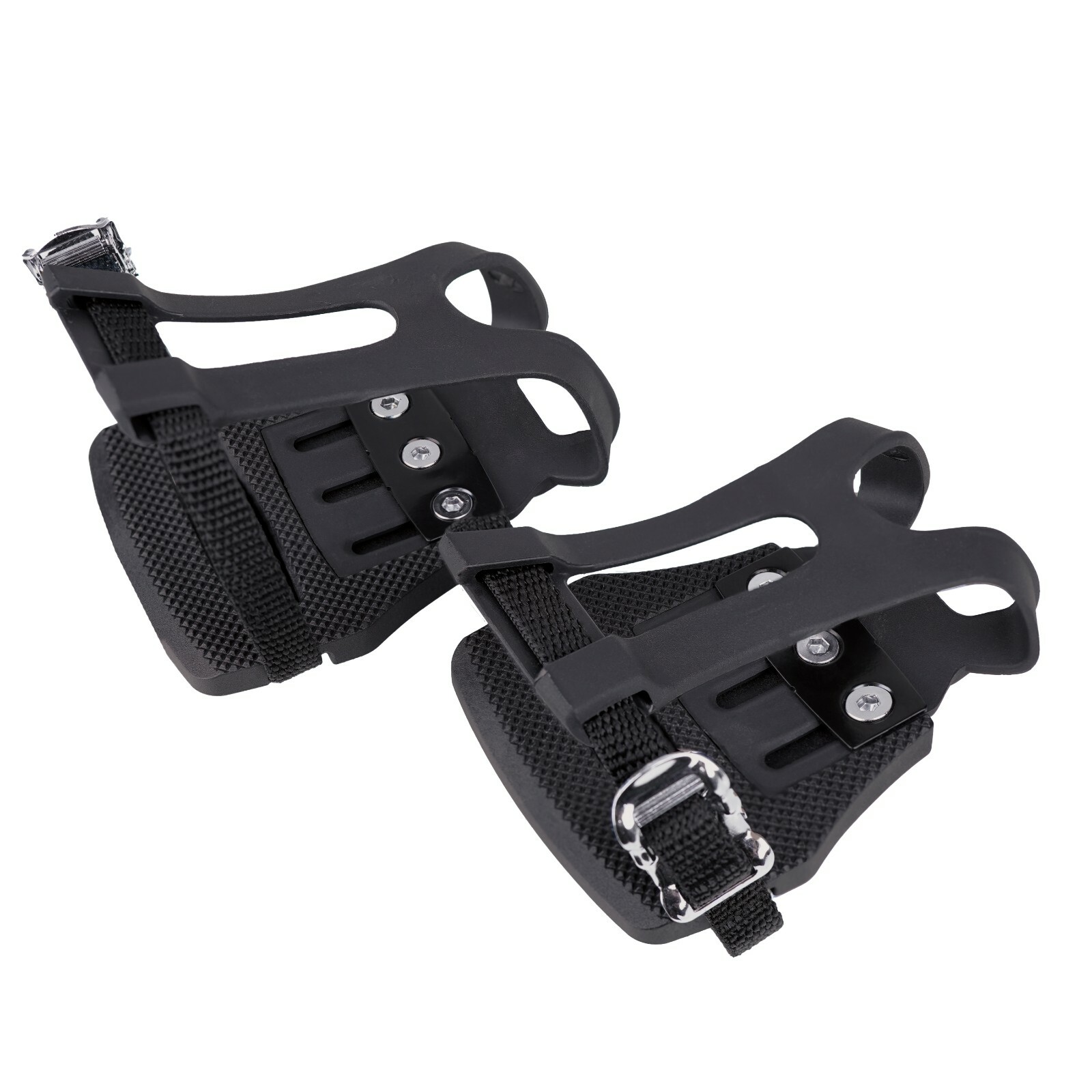 BV Bike Toe Clips Cage Fit Look Delta Bike Pedals Compatible Indoor Cycling