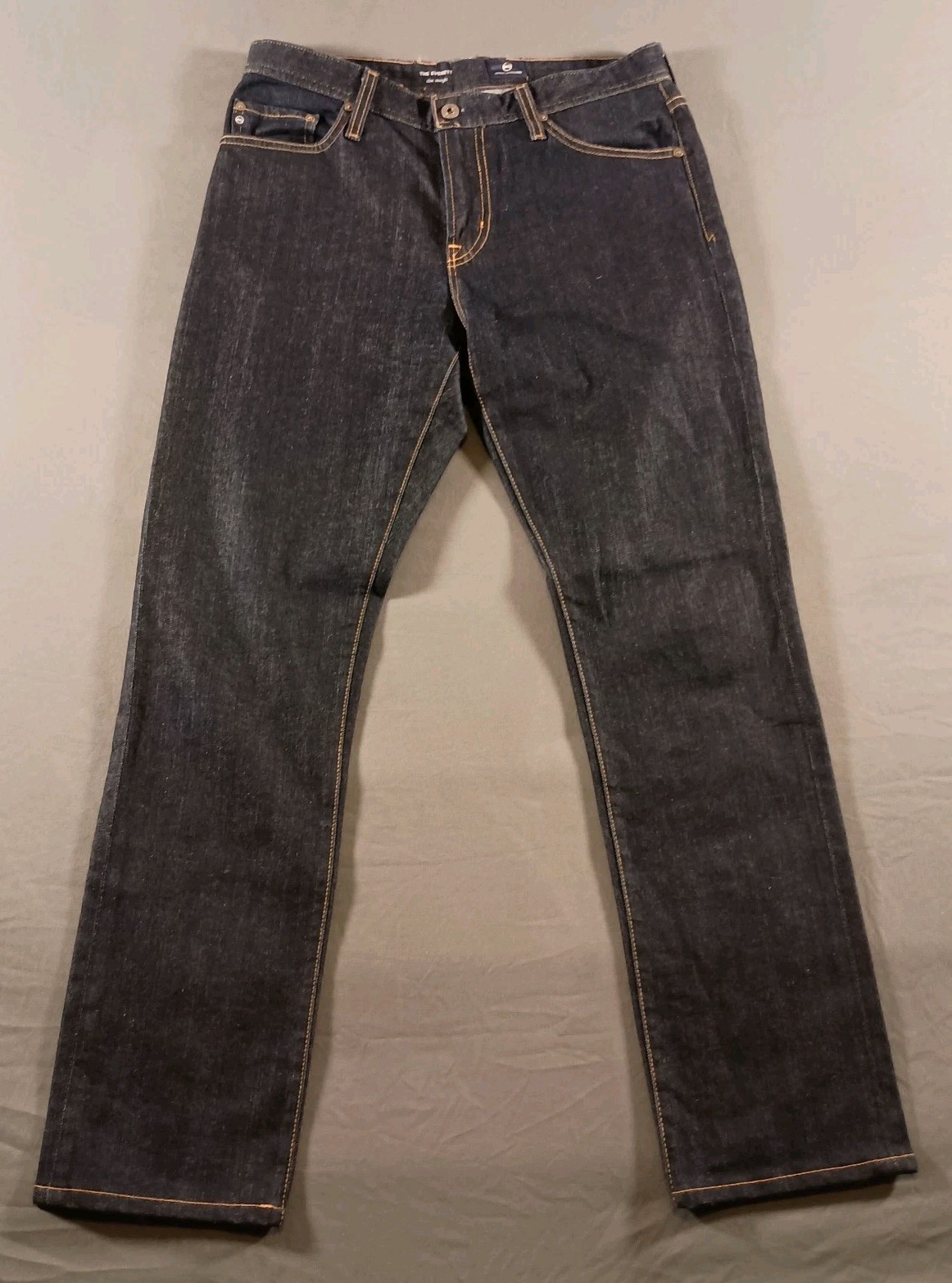 AG Adriano Goldschmied The Everett Slim Straight Dark Wash Men\'s 32x32 Jeans AG Adriano Goldschmied The Everett Slim Straight Dark Wash Men\'s 32x32 Jeans