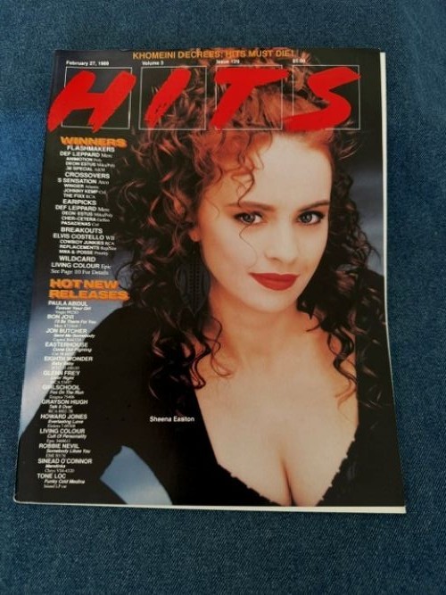 Hits Magazine Feb 27, 1989 Sheena Easton Bon Jovi Girlschool Cowboy Junkies Hits Magazine Feb 27, 1989 Sheena Easton Bon Jovi Girlschool Cowboy Junkies