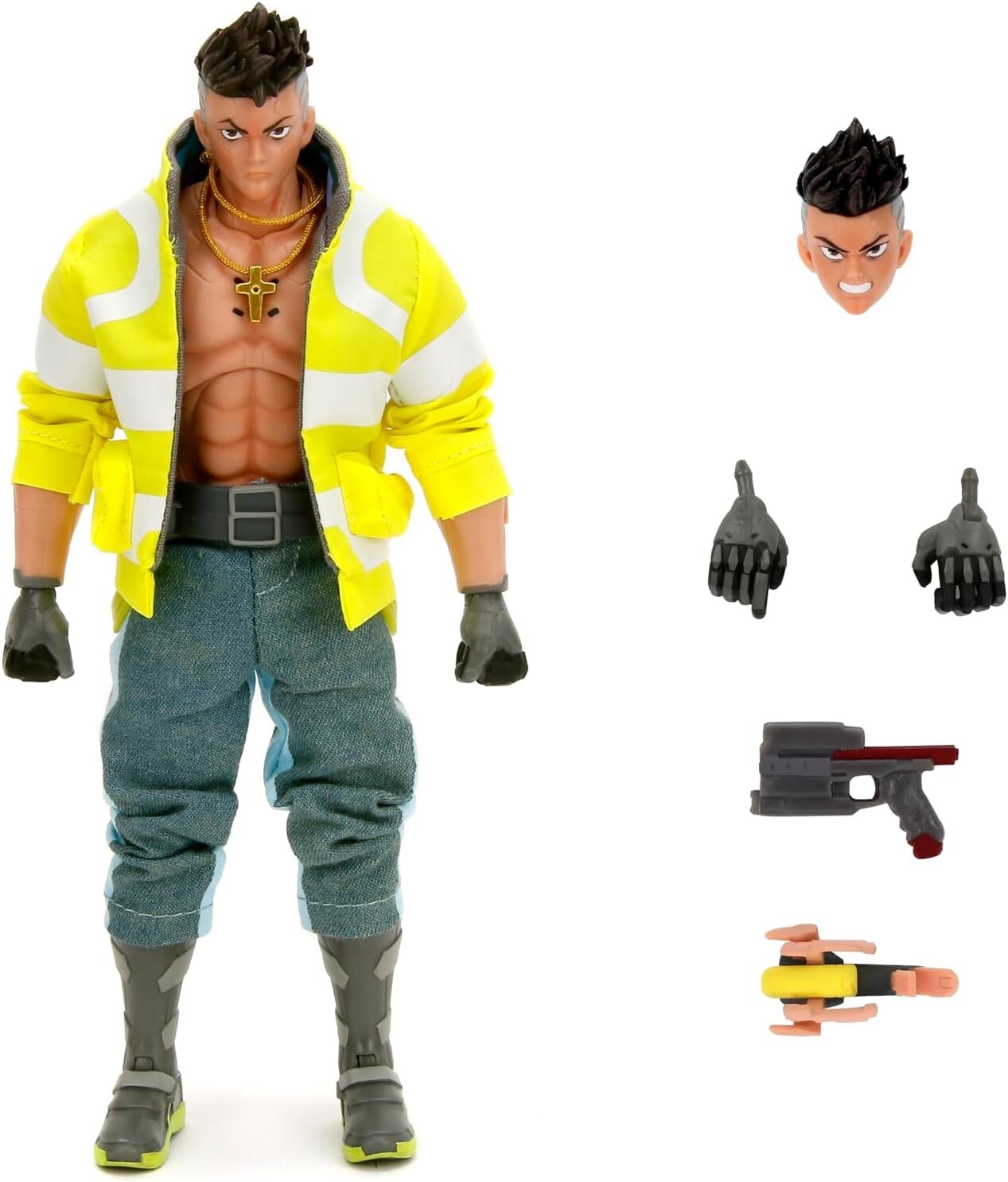 Jada Cyberpunk: Edgerunners David Martinez 1/12 Scale Action Figure