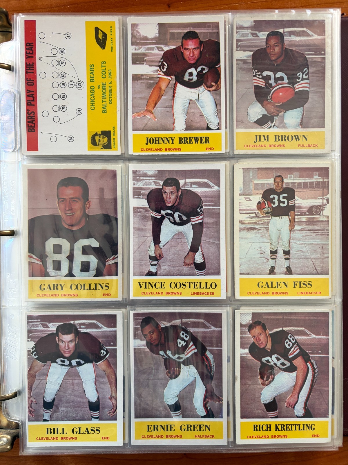 1964 Philadelphia Football Complete Set EX-NRMT, J. Brown, Ditka, Unitas, Starr 1964 Philadelphia Football Complete Set EX-NRMT, J. Brown, Ditka, Unitas, Starr