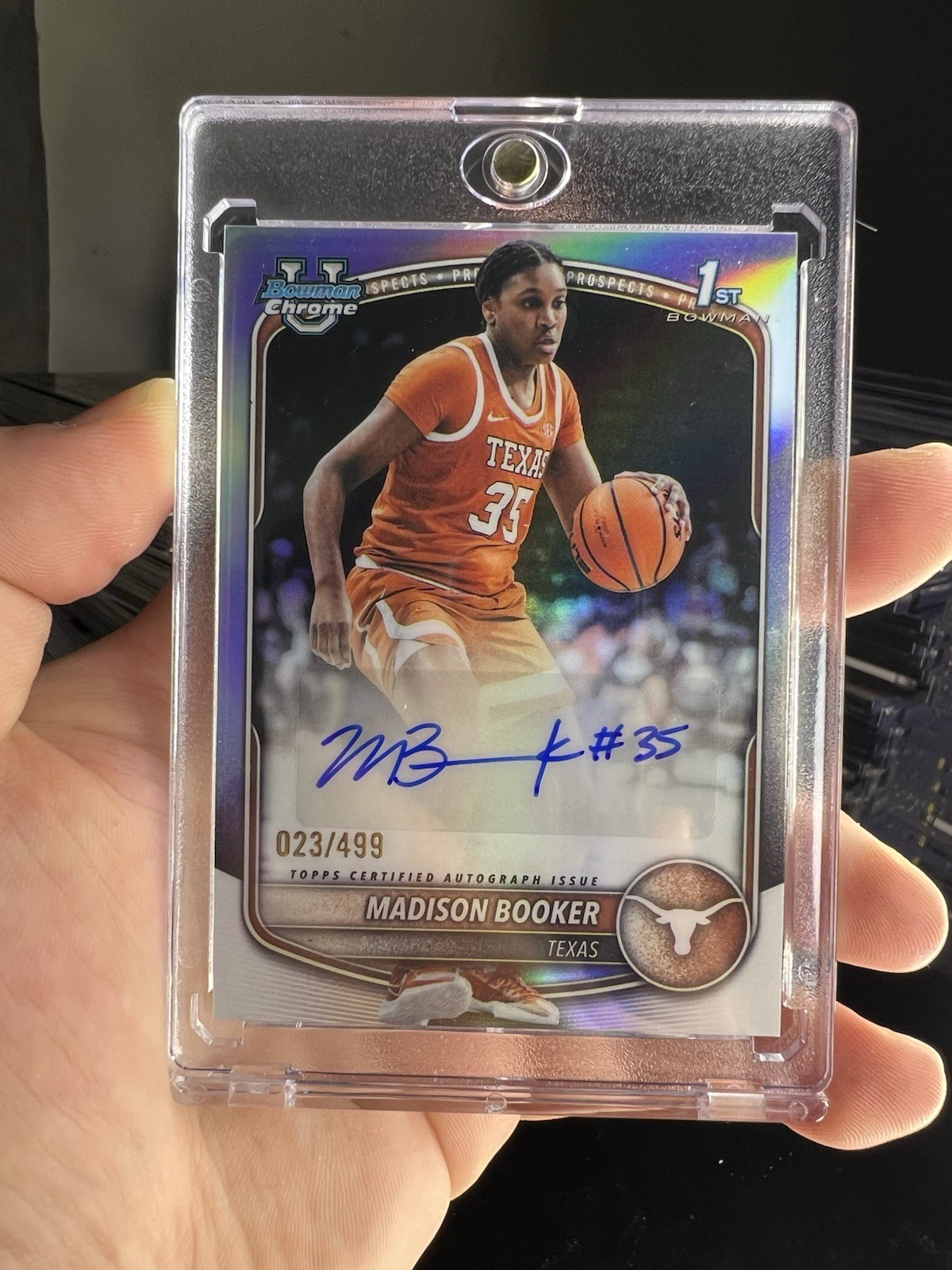 2025-26 Bowman - Chrome Prospect Autographs Madison Booker /399 #CPA-MB (AU, RC) 2025-26 Bowman - Chrome Prospect Autographs Madison Booker /399 #CPA-MB (AU, RC)