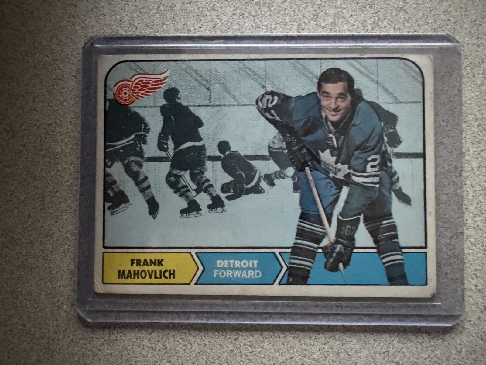 1968-69 Topps - Frank Mahovlich #31 1968-69 Topps - Frank Mahovlich #31