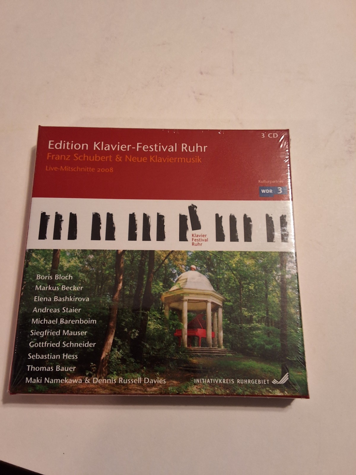 Franz Schubert Edition Klavier-festival Ruhr 3-(CD) Album NOS SEALED 2008 Franz Schubert Edition Klavier-festival Ruhr 3-(CD) Album NOS SEALED 2008