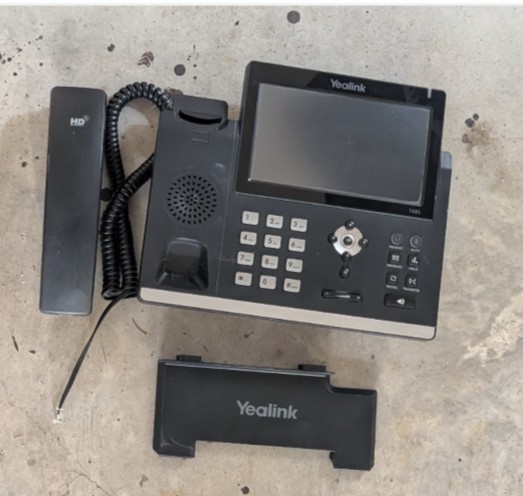 Yealink SIP-T48S 7 Optima Gigabit 16 Line IP Phone - Black