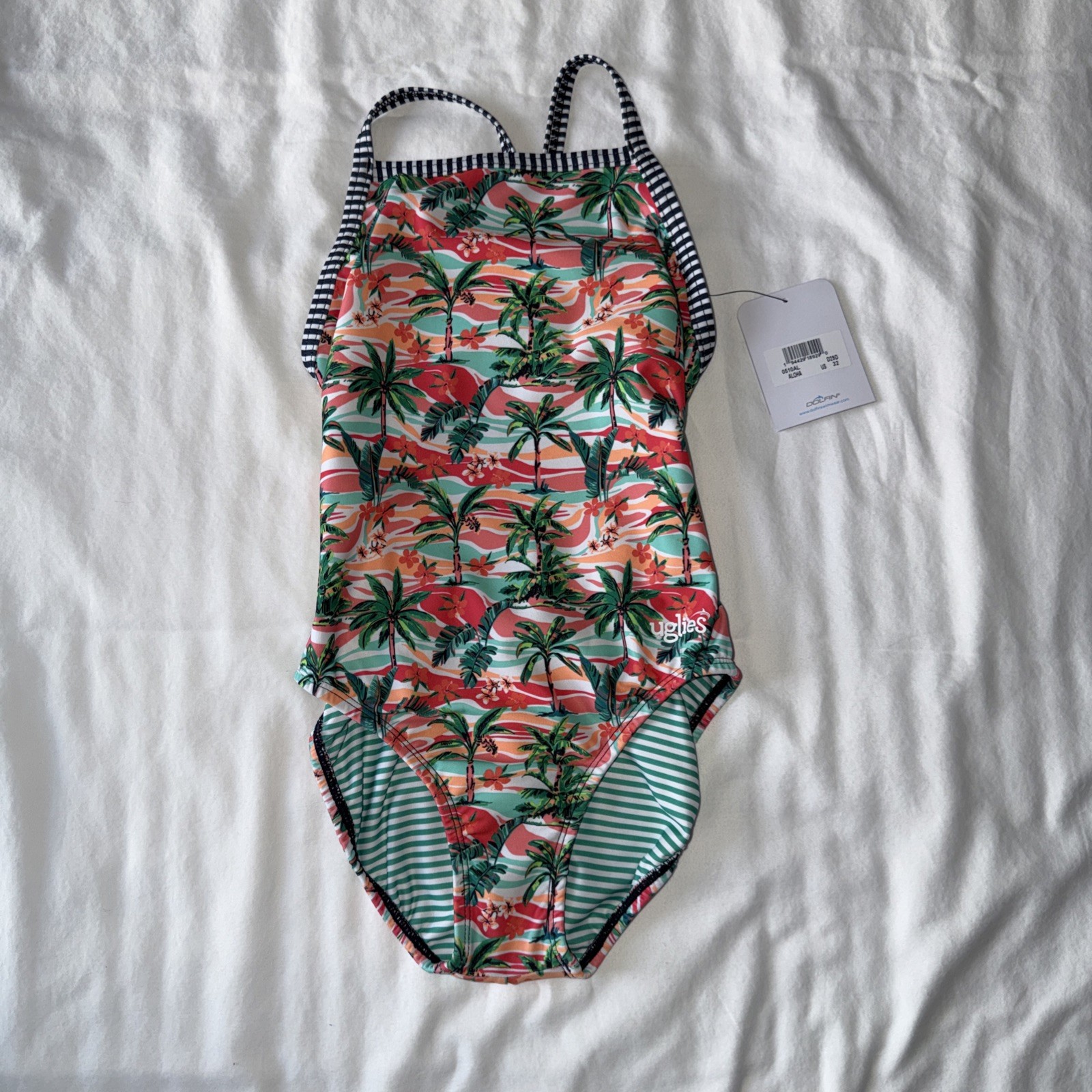 NWT Women’s Uglies Dolfin Swimsuit Size 32 ALOHA One-piece Swimsuit NWT Women’s Uglies Dolfin Swimsuit Size 32 ALOHA One-piece Swimsuit