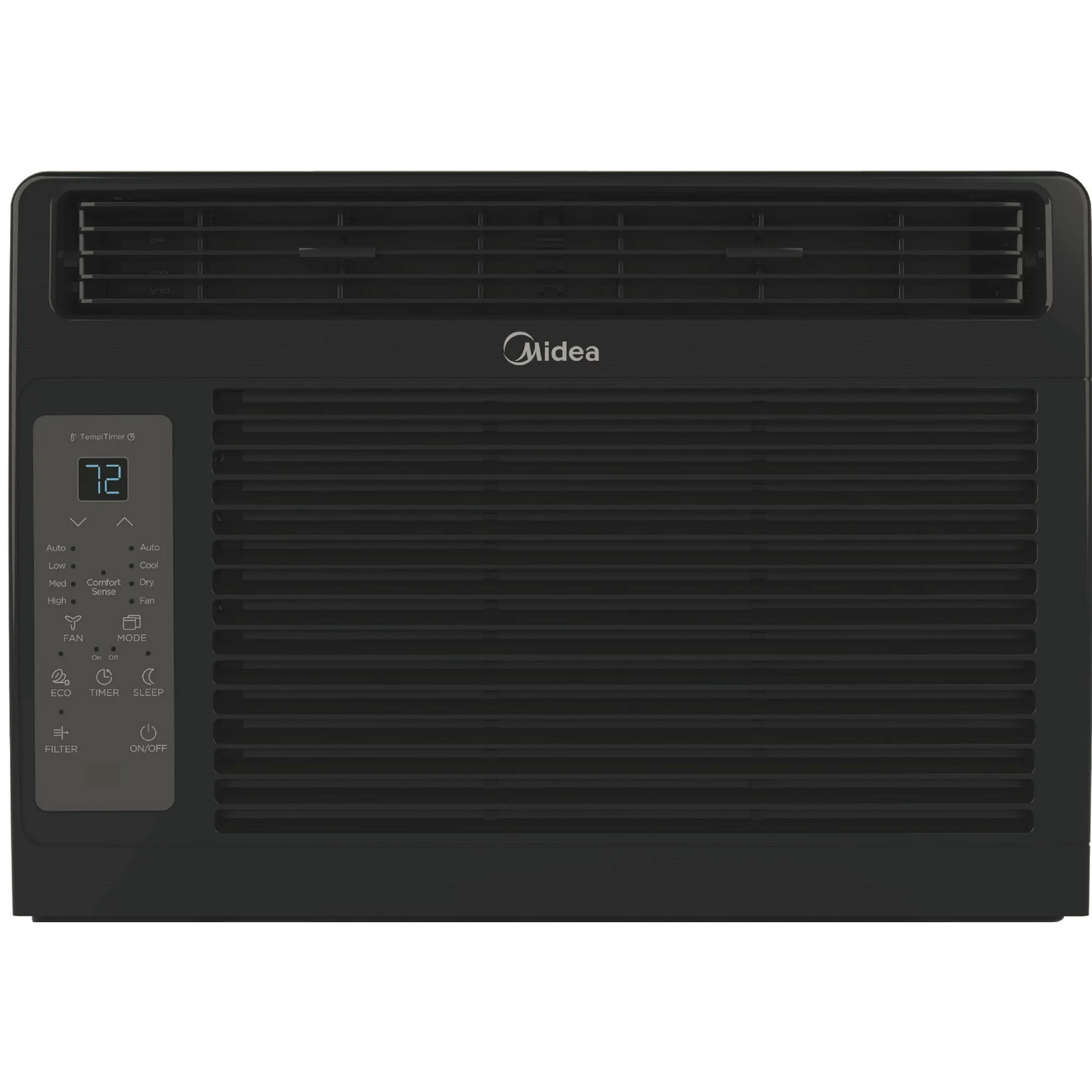 Midea MAW05R1WBL-T 5,000 BTU 150 Sq ft Window Air Conditioner with Remote, Black