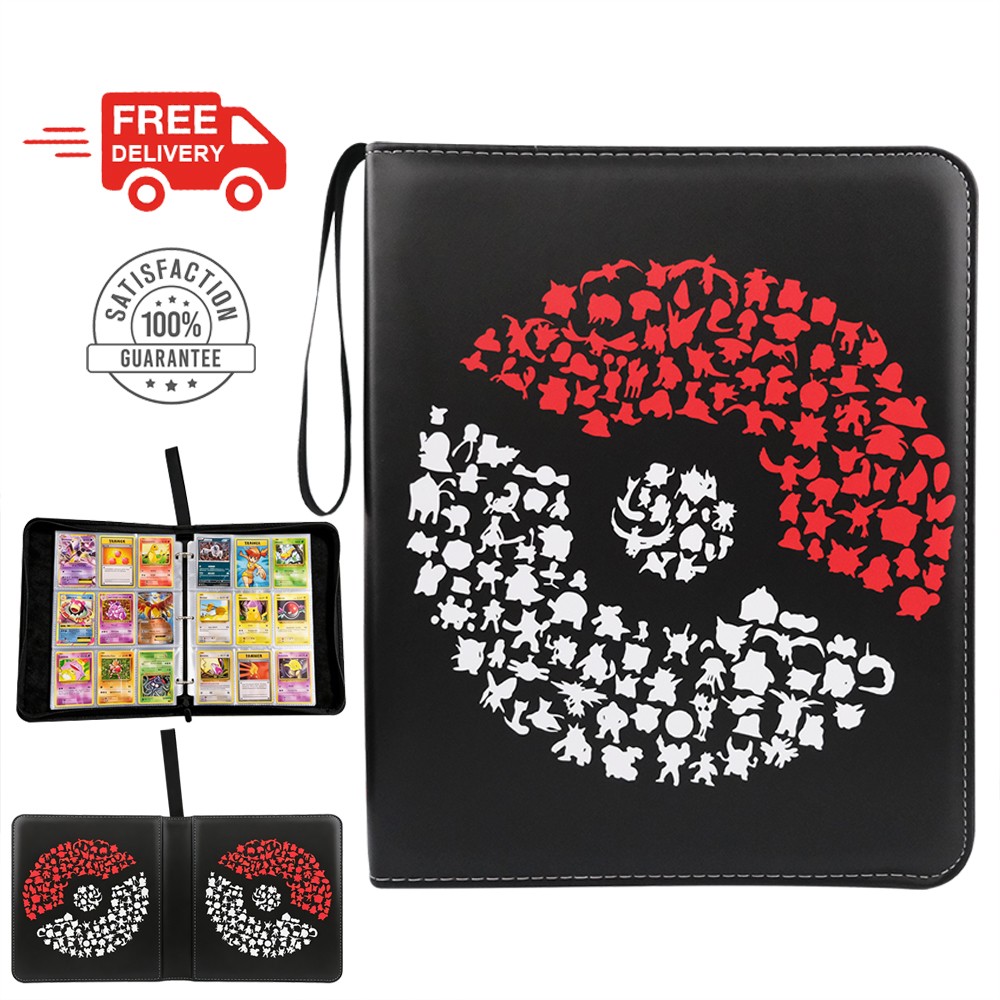 9 Pocket 900 Cards Pocket Binder Pokemon Cards Storage Creative Album Folder