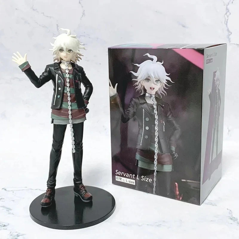 20cm Komaeda Nagito Anime Figure Danganronpa Collectible Action Doll with box