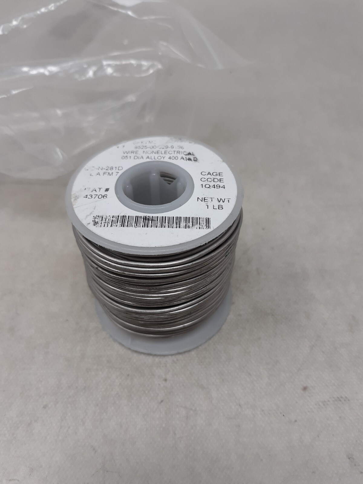 883\' Nickel Chromium Iron Alloy Round Non-Electrical .20MM 1lb. Spool