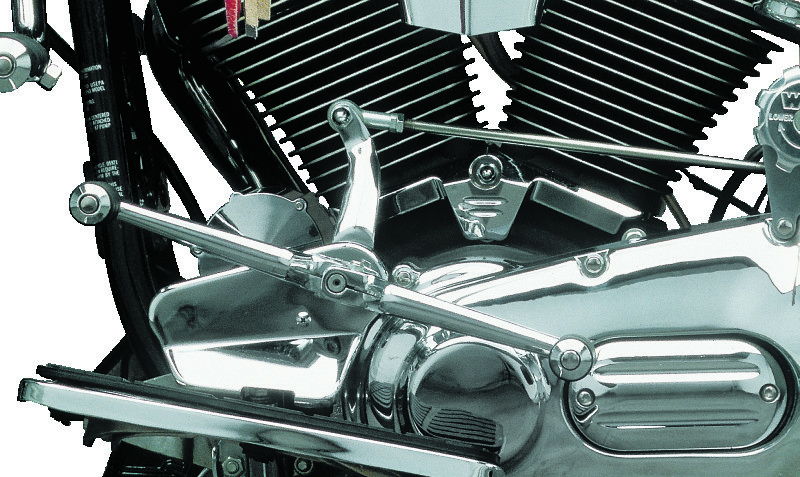Kuryakyn 8140 Chrome Evolution Cylinder Base Cover 1984-1999 Harley