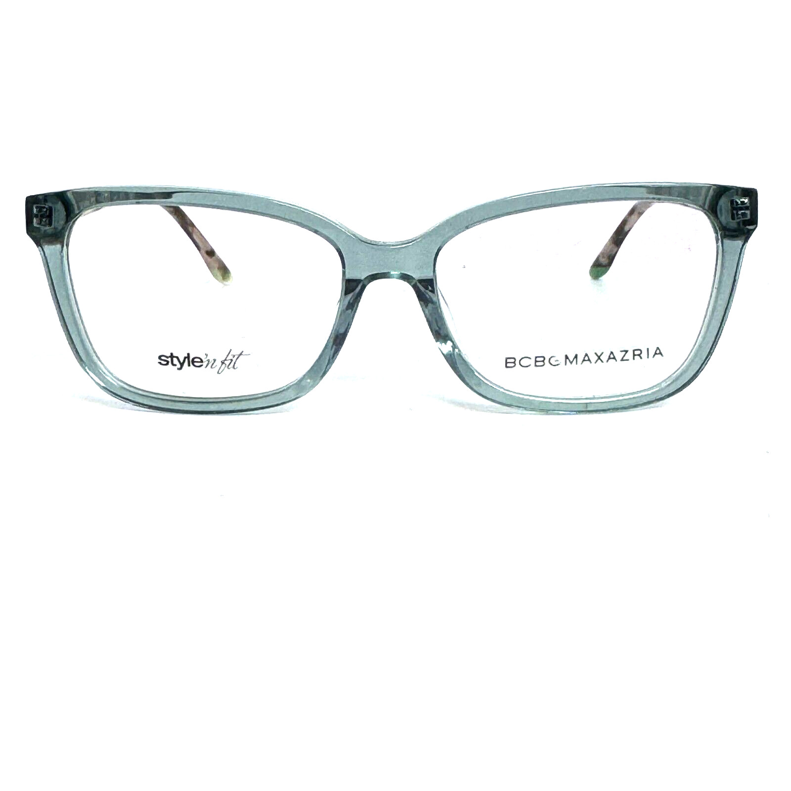 BCBG Max Azaria Sylvie Teal Green 55mm New Authentic Eyeglass Frame H16726