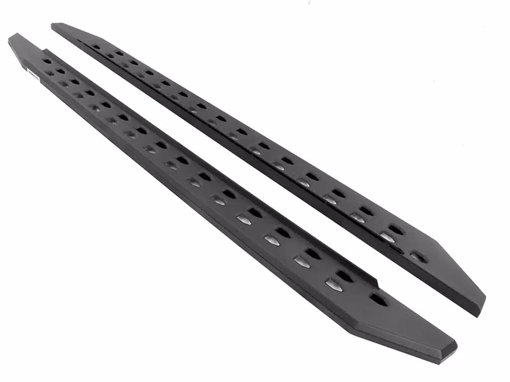 Go Rhino RB20 Slim Textured Black Running Boards Fit 2019-2026 Ram 1500 Crew