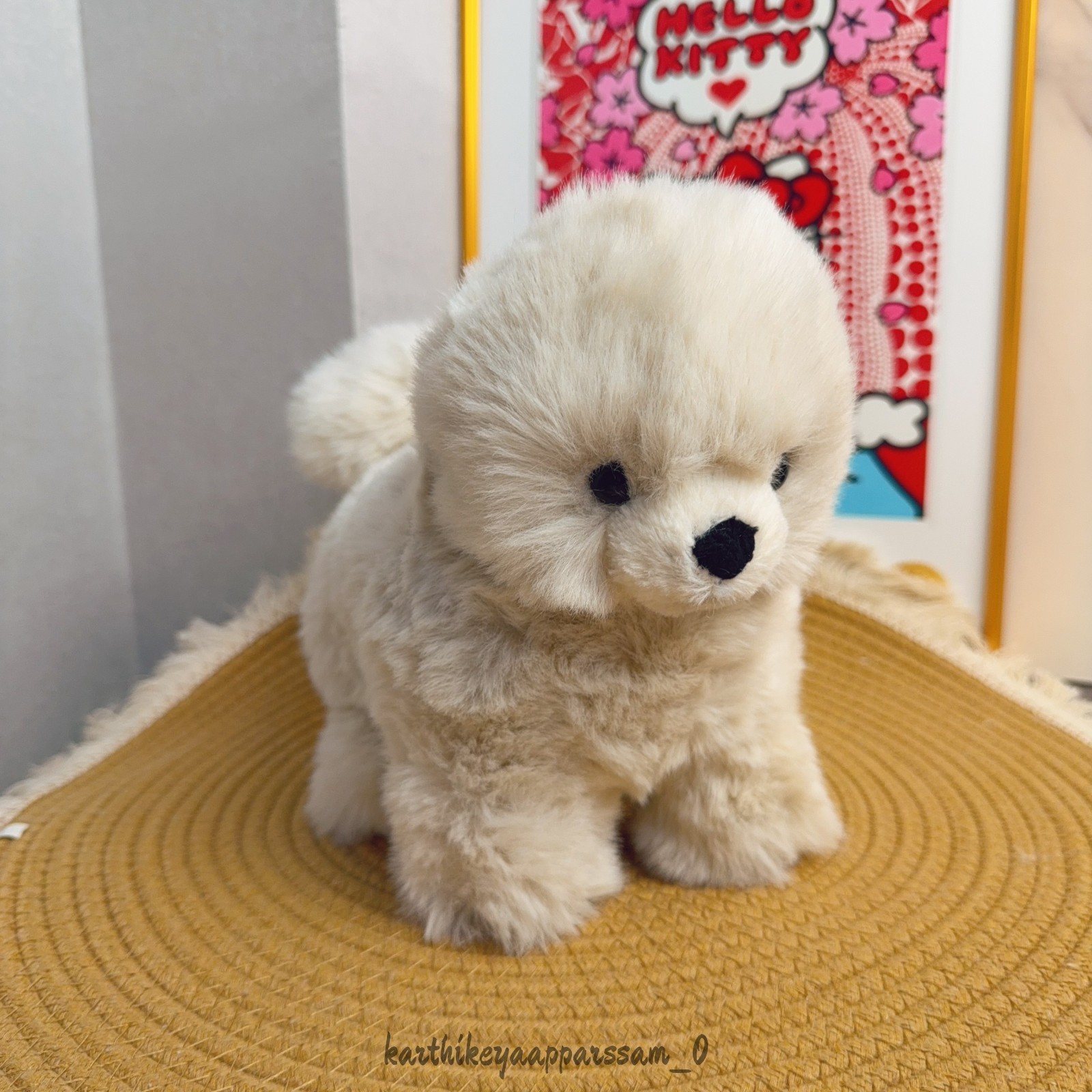 Jellycat Cute soft Daphne Pomeranian Plush toys suitable for children doll 9.4in Jellycat Cute soft Daphne Pomeranian Plush toys suitable for children doll 9.4in
