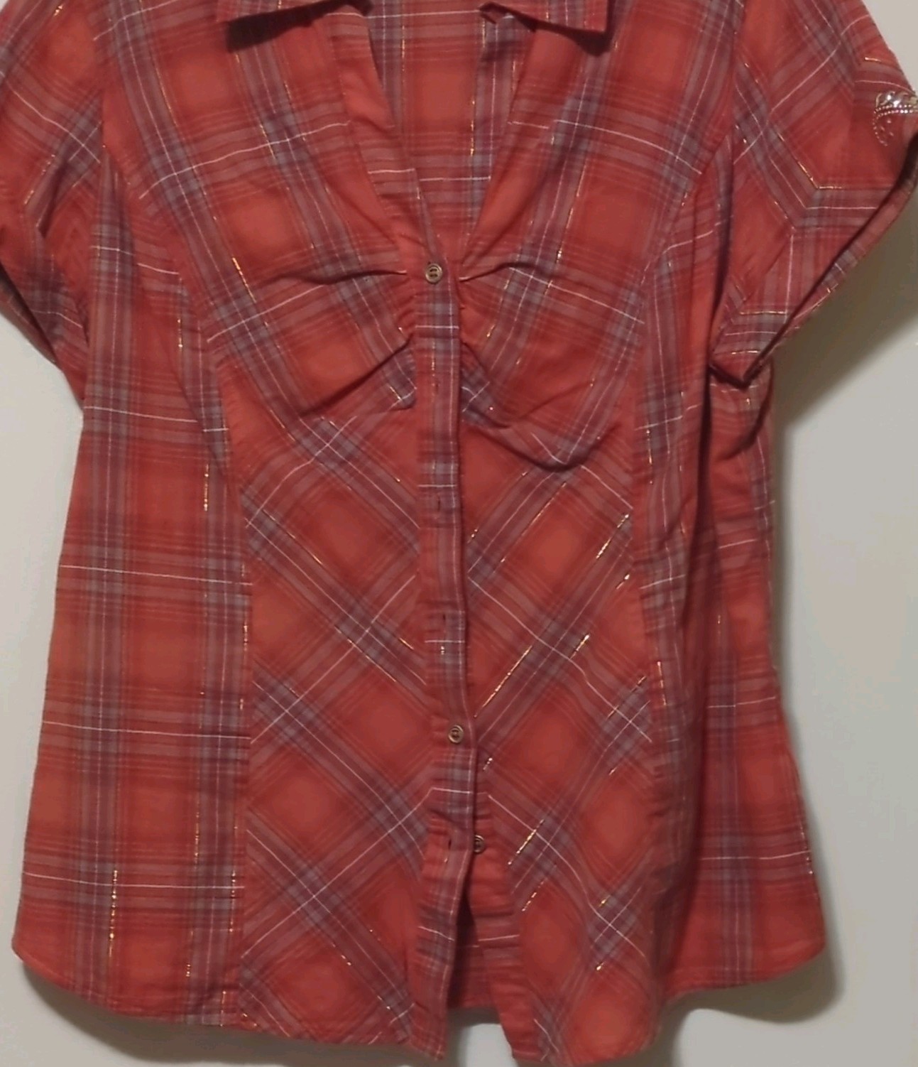 Cato Women\'s Sz LShort Sleeve